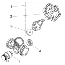 Schlösser Armaturen SCHRAEGSITZVENTIL, M.ENTLEERUNG STEIGENDE SPINDEL, DN15, IG 1/2"