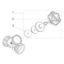 Schlösser Armaturen SCHRAEGSITZVENTIL, O.ENTLEERUNG STEIGENDE SPINDEL, DN40, IG 1 1/2"