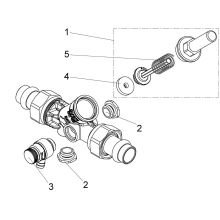 Schlösser Armaturen RUECKFLUSSVERHINDERER, M.ENTL. PRESS AG MULTI, DN15, PRESS 15, DVGW