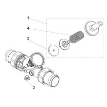 Schlösser Armaturen RUECKFLUSSVERHINDERER, O.ENTL. PRESS AG MULTI, DN32, PRESS 35, DVGW