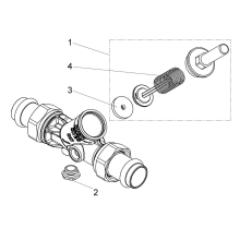 Schlösser Armaturen RUECKFLUSSVERHINDERER, O.ENTL. PRESS AG MULTI, DN20, PRESS 22, DVGW