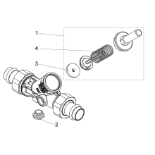 Schlösser Armaturen RUECKFLUSSVERHINDERER, O.ENTL. PRESS AG MULTI, DN20, PRESS 18, DVGW