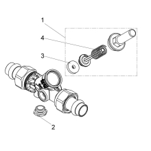 Schlösser Armaturen RUECKFLUSSVERHINDERER, O.ENTL. PRESS AG MULTI, DN15, PRESS 15, DVGW