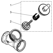 Schlösser Armaturen RUECKSCHLAGVENTIL, SCHRAEGSITZ MUFFENANSCHLUSS, DN80, G 3"