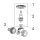 Schlösser Armaturen KESSELFUELLVENTIL, DN15 EINGANG SV 3/4", AUSGANG IG 1/2"