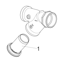 Schlösser Armaturen SCHMUTZFAENGER, AUSSENGEW.MULTI O.ENTL, DN50, AG2 3/8, DIN GEHAEUSE