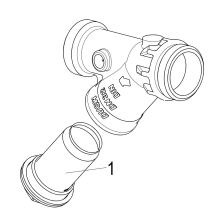 Schlösser Armaturen SCHMUTZFAENGER, AUSSENGEW.MULTI O.ENTL, DN32, AG1 1/2, DIN GEHAEUSE