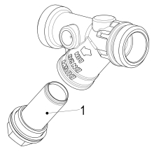 Schlösser Armaturen SCHMUTZFAENGER, AUSSENGEW.MULTI O.ENTL, DN20, AG 1", DIN GEHAEUSE