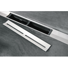 TECE L100 Duschprofil 1000x55mm Edelstahl gebürstet