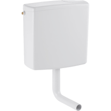 Geberit AP-Spülkasten AP140 mit Spül- Stopp-Spülung, tiefhängend, weiß-alpin