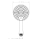 L100 Handbrause rund Air-Technik 1-strahlig d= 100mm chrom