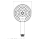 L100 Handbrause rund Air-Technik 3-strahlig d= 120mm chrom