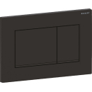 Geberit Sigma20 (ex Sigma30) BetPl., 2-M-Sp. Square, schw...