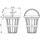 Alcadrain AGV940 Korb komplett – Schwarz