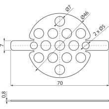 Alcadrain P184-ND Sieb (APZ2012, APZ2022)