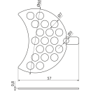 Alcadrain P185-ND Sieb (A491CR, A492CR)