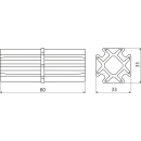 Alcadrain AS-P002 Verbindung der Profile Alcysystem