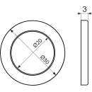 Alcadrain A7992 Zweikomponentendichtung 1" (10...