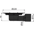 Alcadrain APV3000 Bodenablaufkörper DN50/70 mm...