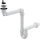 Alcadrain Raumsparsiphon DN 40 für die Waschbecken DN63