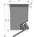 Alcadrain P145 Kombi-Geruchsverschluss SMART für...