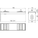 Alcadrain AS-P014 Verankerung der Profile doppelt 241 mm...