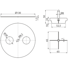 Alcadrain P198 Vorlage für APV3513