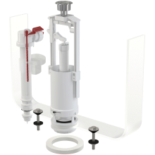 Alcadrain SA2000S 1/2" CHROM Spülgarnitur mit STOP-Taste