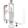 Alcadrain SA2000S 3/8" CHROM Spülgarnitur mit STOP-Taste
