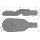 Alcadrain P142 Extraflacher Siphon DN 40 für Duschrinne APZ2012, APZ2022