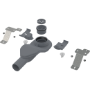 Alcadrain APZ-S6 Extra-flach Siphon DN 40 mit dem Set der...