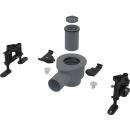 Alcadrain APZ-S12 Siphon DN 50 mit dem Set der...