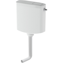 Alcadrain Mittel hängender WC-Spülkasten, START-STOP, weiß (6 l), G 3/8"