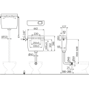 Alcadrain WC-Spülkasten A940-H-3/8"-F UNI...