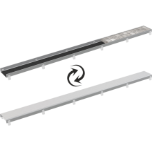 Alcadrain DOUBLE-850M Beidseitiger Rost für Fliesenverlegung 850M