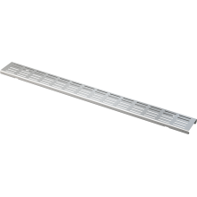 Alcadrain Rost für Entwässerungsrinne 100 mm, Edelstahl