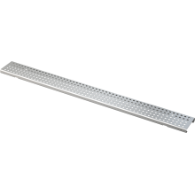 Alcadrain Rost für Entwässerungsrinne 100 mm, Edelstahl
