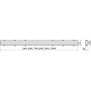 Alcadrain Duschrost OPTION doppelseitig Stahl oder...