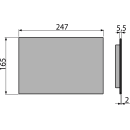 Alcadrain P120 Abdeckungsplatte für...