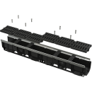 Alcadrain AVZ103-R403 Entwässerungsrinne 100 mm mit...