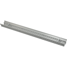 Alcadrain Entwässerungsrinne 100 mm verstellbar, verzink