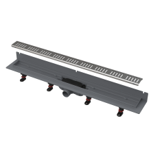 Alcadrain APZ30 WALL Duschrinne mit Rand für die Wand