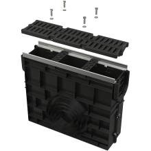 Alcadrain AVZ103R-R403 Servicebox für Entwässerungsrinne