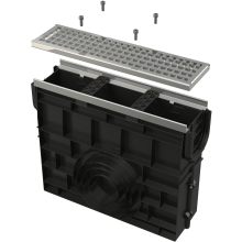 Alcadrain AVZ103R-R202 Servicebox für Entwässerungsrinne