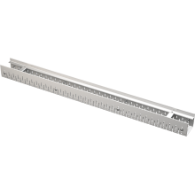 Alcadrain Entwässerungsrinne 75 mm verstellbar, Edelstahl