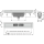 Alcadrain APZ1016 Wall Duschrinne mit Rand für den vollen Rost 650mm