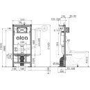 Alcadrain AM101/1120F Vorwandinstallationssystem für...
