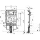 Alcadrain AM1101P/1200 Sádromodul Slim...
