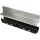 Alcadrain AVZ101-R122 Schlitzrinne, asymmetrisch, 160 mm, Rost verzink