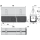 Alcadrain AVZ101-R124 Schlitzrinne, symmetrisch, 160 mm, Rost verzink